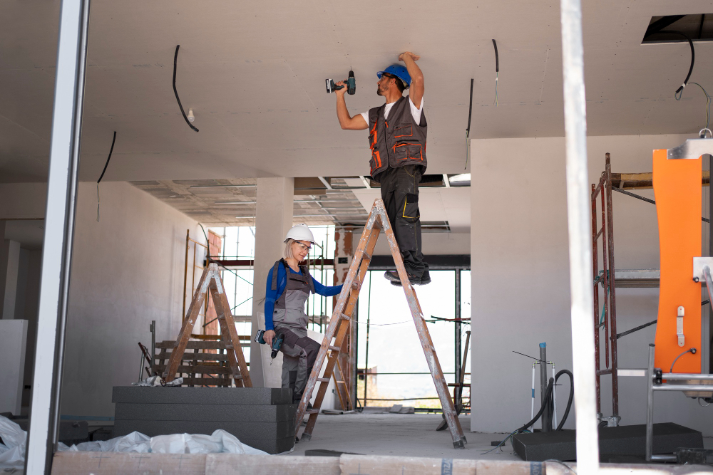 protecting building with tar