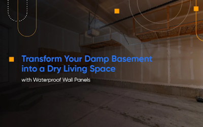 Transform Your Damp Basement into a Dry Living Space with Waterproof Wall Panels