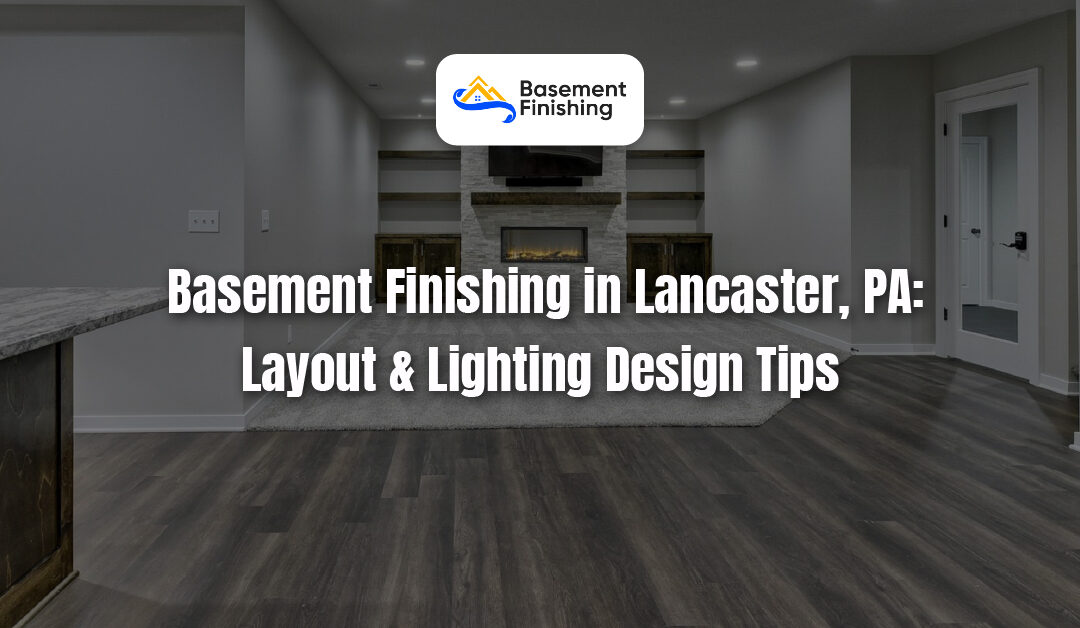 Basement Finishing in Lancaster, PA: How Layout and Lighting Affect Well-Being