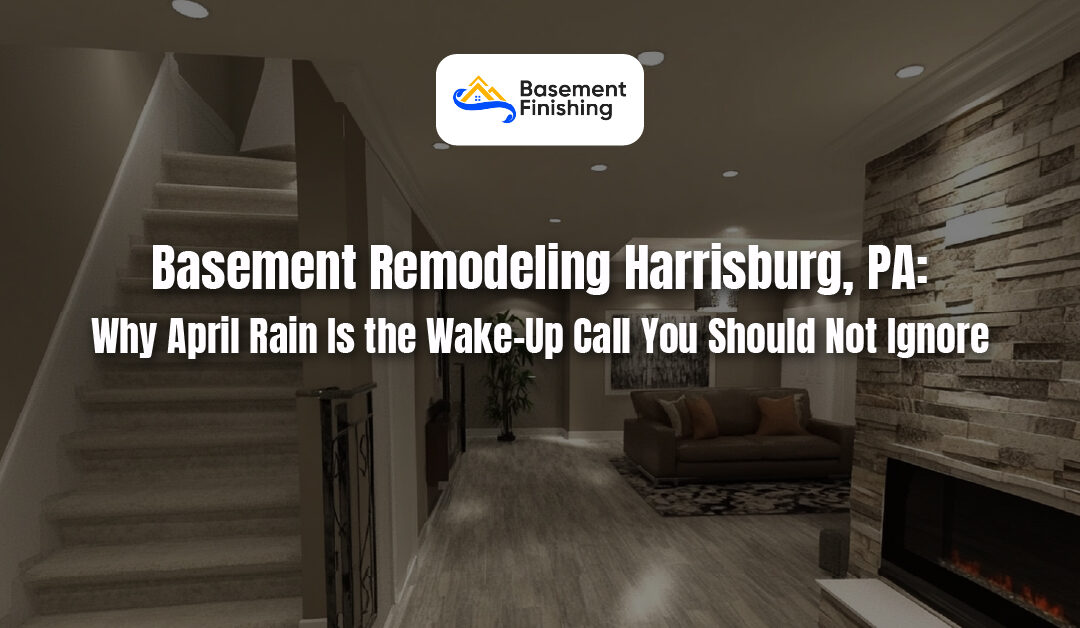 Basement Remodeling Harrisburg, PA: Why April Rain Is the Wake-Up Call You Should Not Ignore