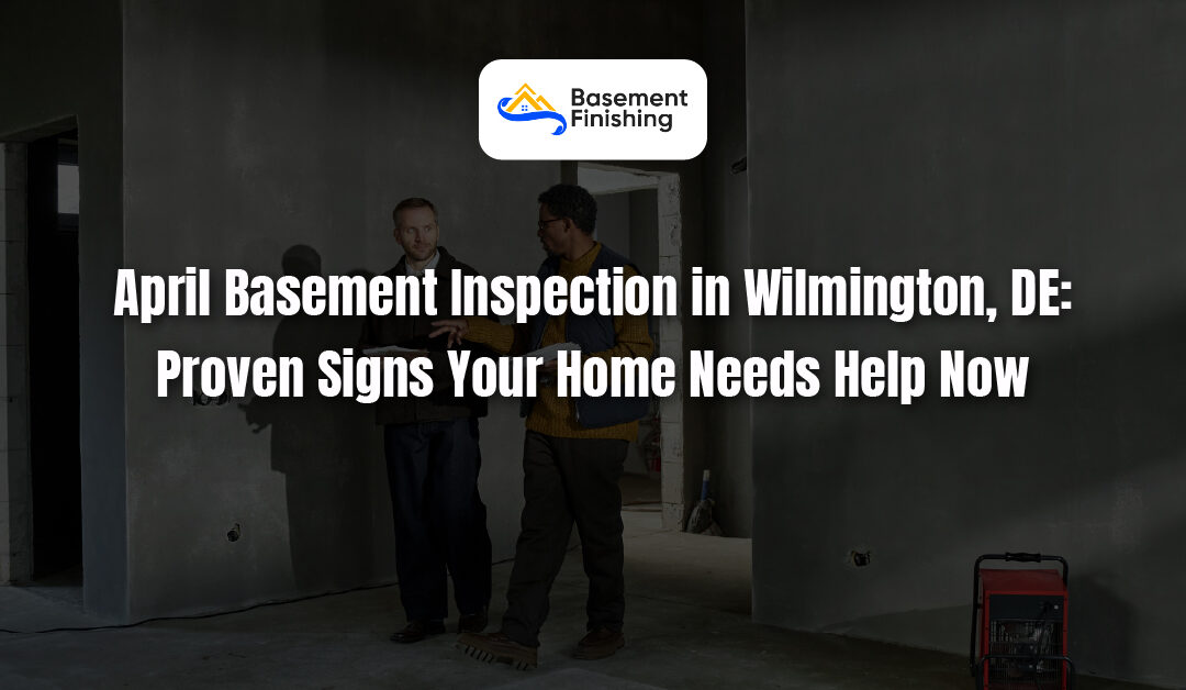 April Basement Inspection in Wilmington, DE: Proven Signs Your Home Needs Help Now