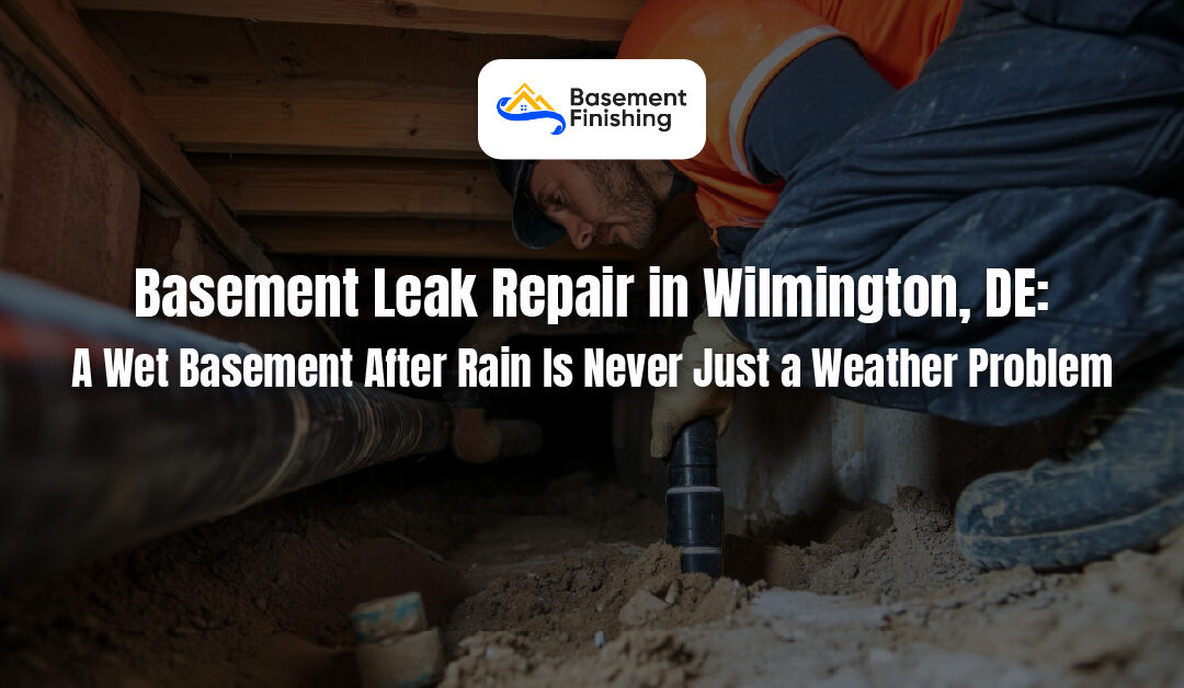 Basement Finishing in Wilmington, DE—Why Getting the Moisture Question Right Changes Everything